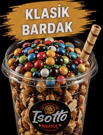 Klasik Bardak Waffle Bubble