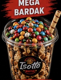 Mega Bardak Bubble Waffle
